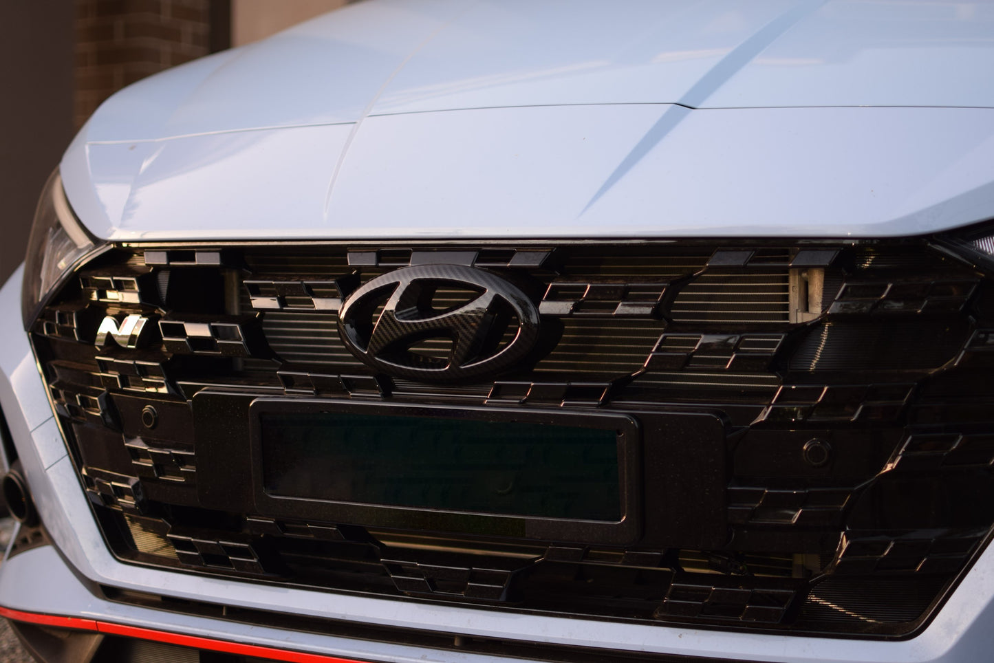 i20 N Overlay Badges - Carbon Fibre - Full Set (Front, Rear & Steering Wheel)