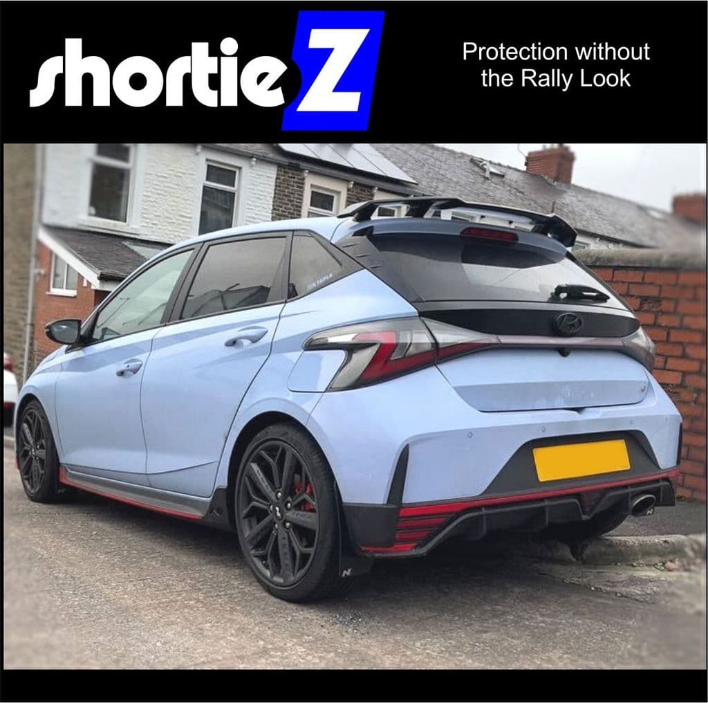 rallyflapZ ShortieZ for i20N - Satin Matte with "N" Logo