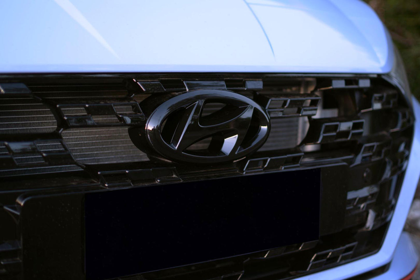 i20 N Overlay Badges - Gloss Black - Full Set (Front, Rear & Steering Wheel)